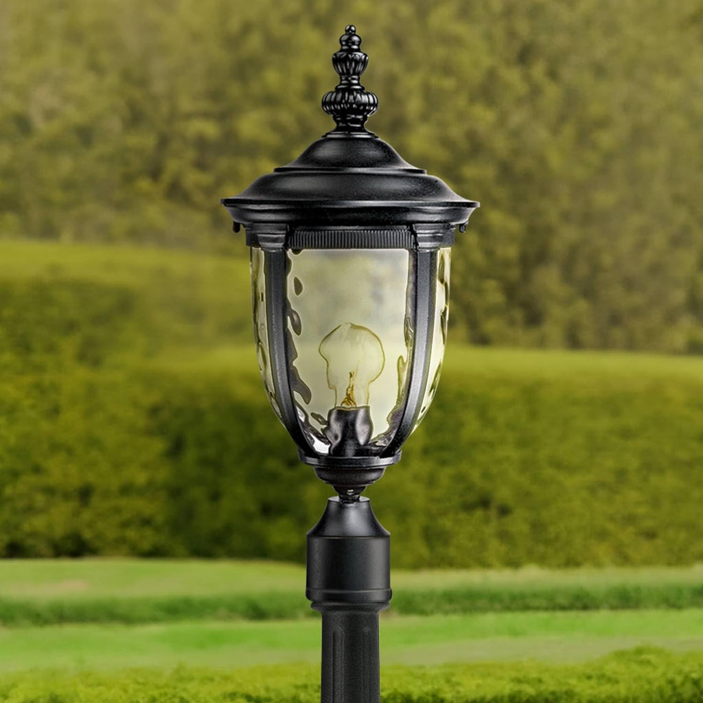 Bellagio 21 1/4" High Country Traditional Outdoor Post Light Fixture Pole Porch House Exterior Lantern Weatherproof