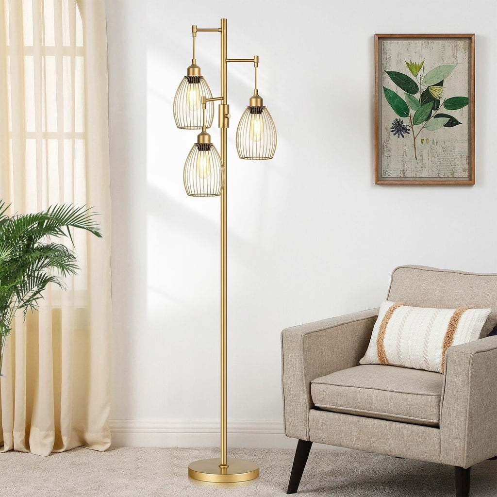 Dimmable Floor Lamp, Industrial Floor Lamps