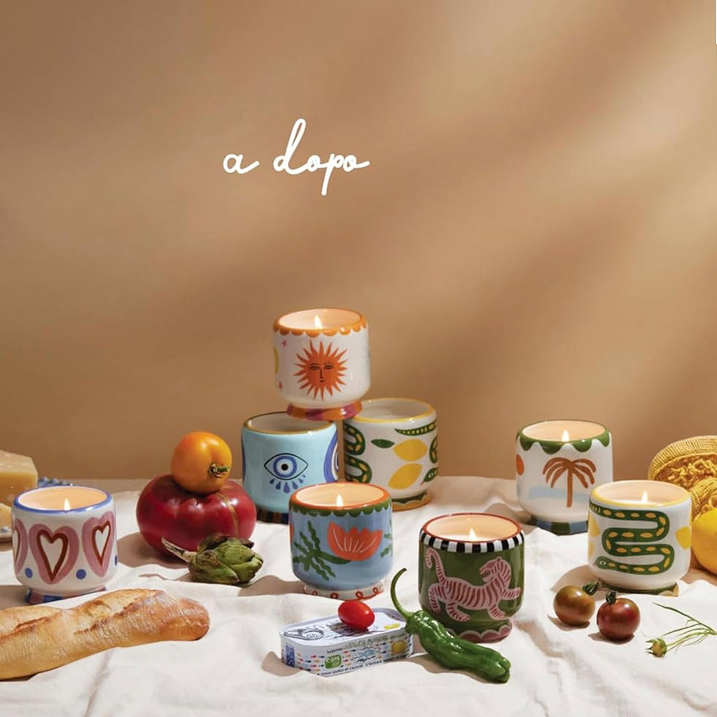A Dopo Scented Candle, Sun, Orange Blossom, 8 oz