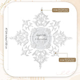 47.24 Inch Large Ceiling Medallion for Light Fixtures, 47.24"OD x 3.15"ID, Thermoformed Classic PVC Design Primed