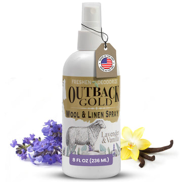 Outback Gold Linen Spray, Lavender & Vanilla, Fabric Freshener, 8 fl oz