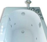 Whirlpool bathtub with door hydrotherapy Walk-in 60” x 30” 6 jets - Dolly