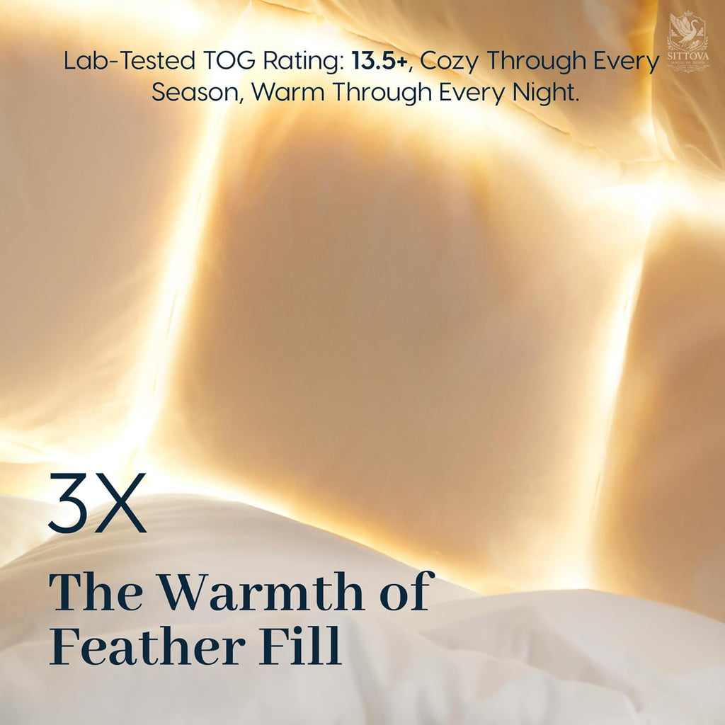 Goose Down Fiber Comforter California King