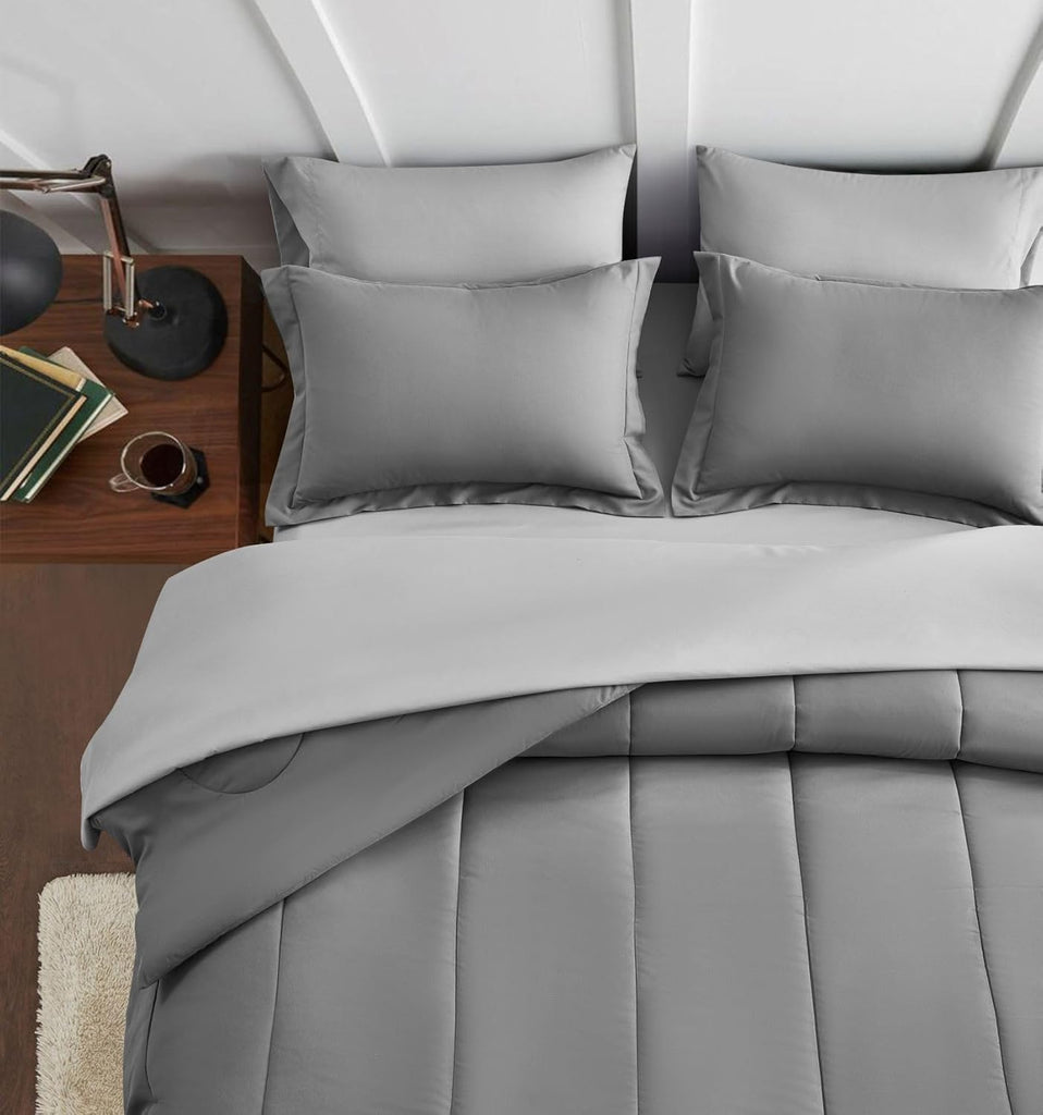 Maple&Stone Comforter Set 7 Pieces Bed in a Bag