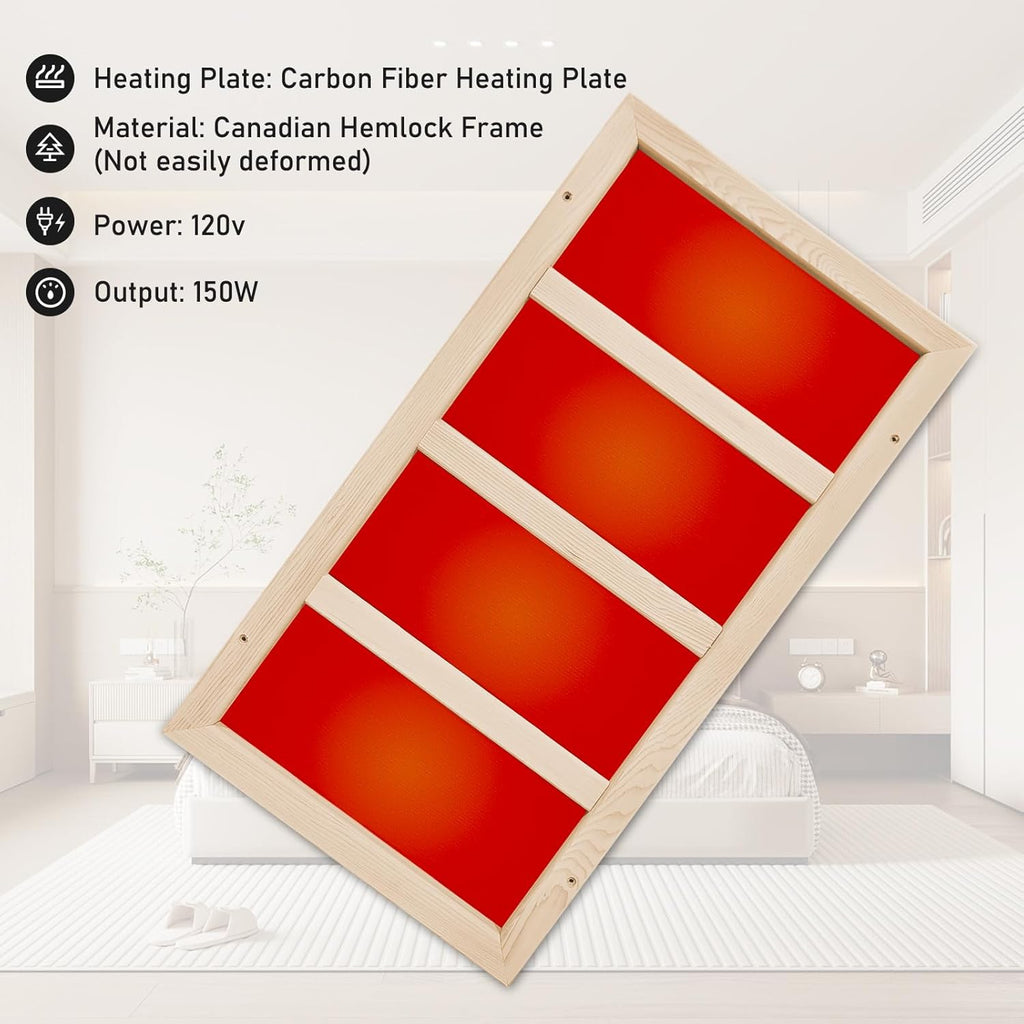 150 Watt Infrared Sauna Heater 120V, Sauna Accessories