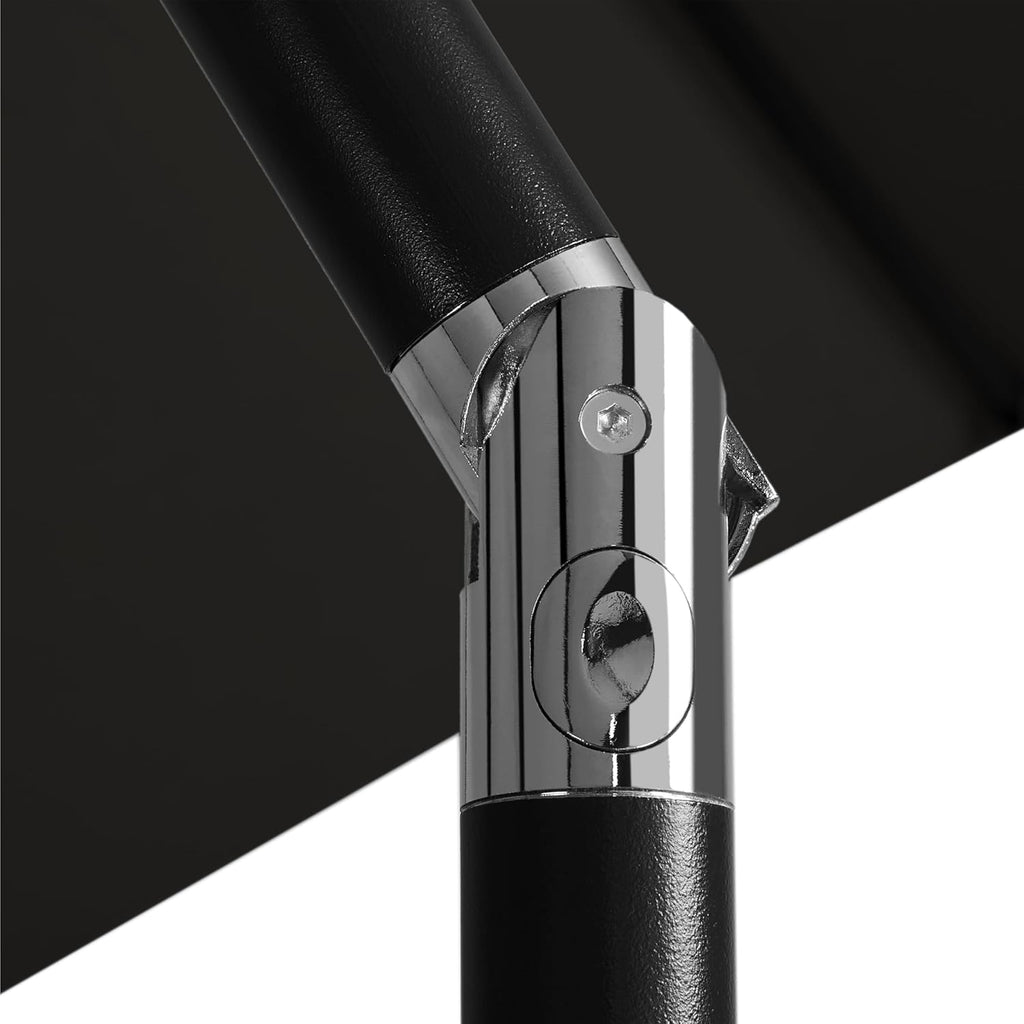 Patio Umbrella, 9FT Outdoor Table Market Umbrella with Push Button Tilt and Crank