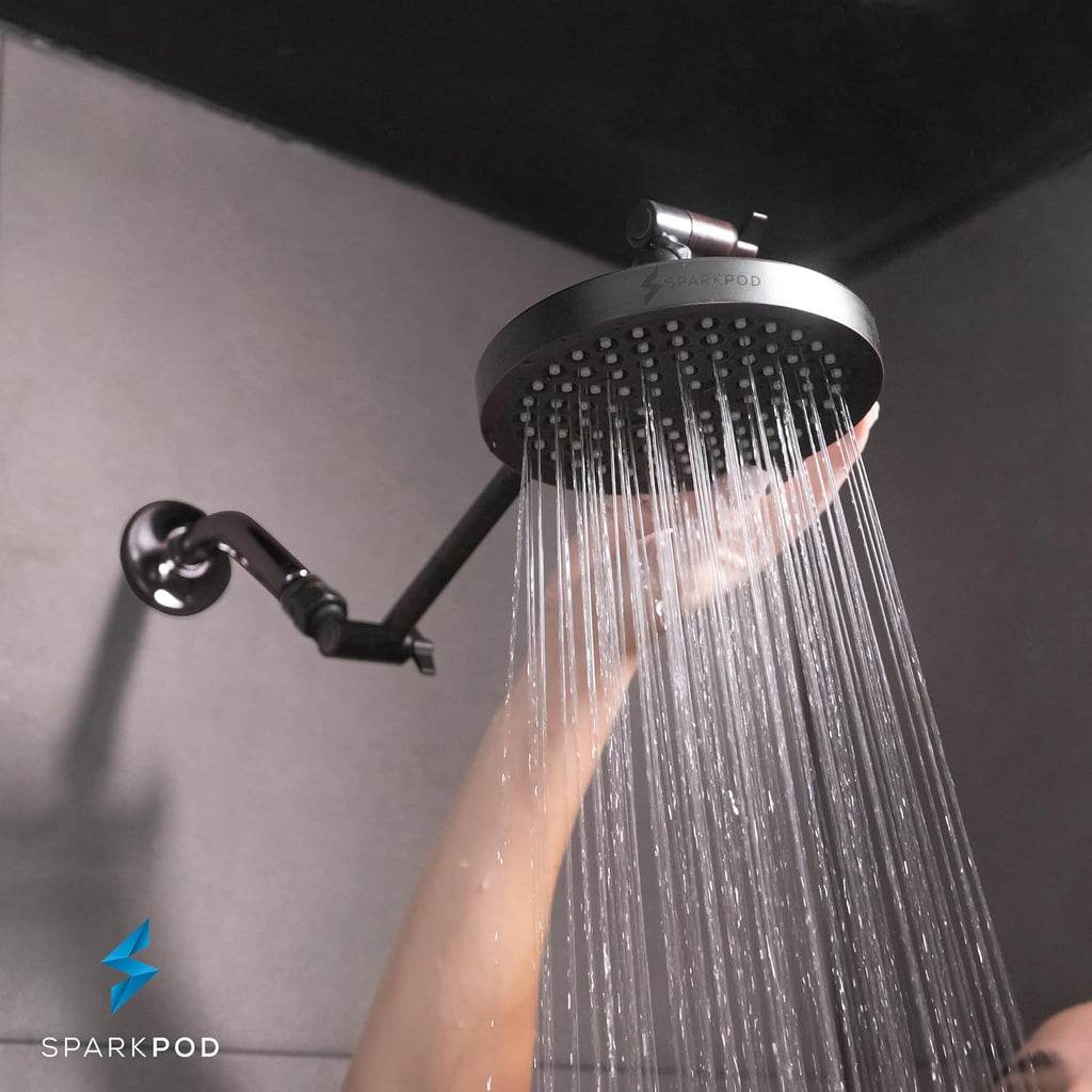 Shower Head - High Pressure Rain - Premium Quality Luxury Design