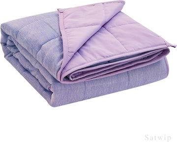 Weighted Blanket Queen 15 LBS, Cooling Weighted Blanket for Hot Sleepers, Cool Moire Jersey with Soft Breathable