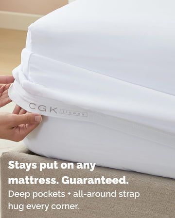 Extra Thick Heavyweight, 4 Piece Embroidery Sheet Set - Navy