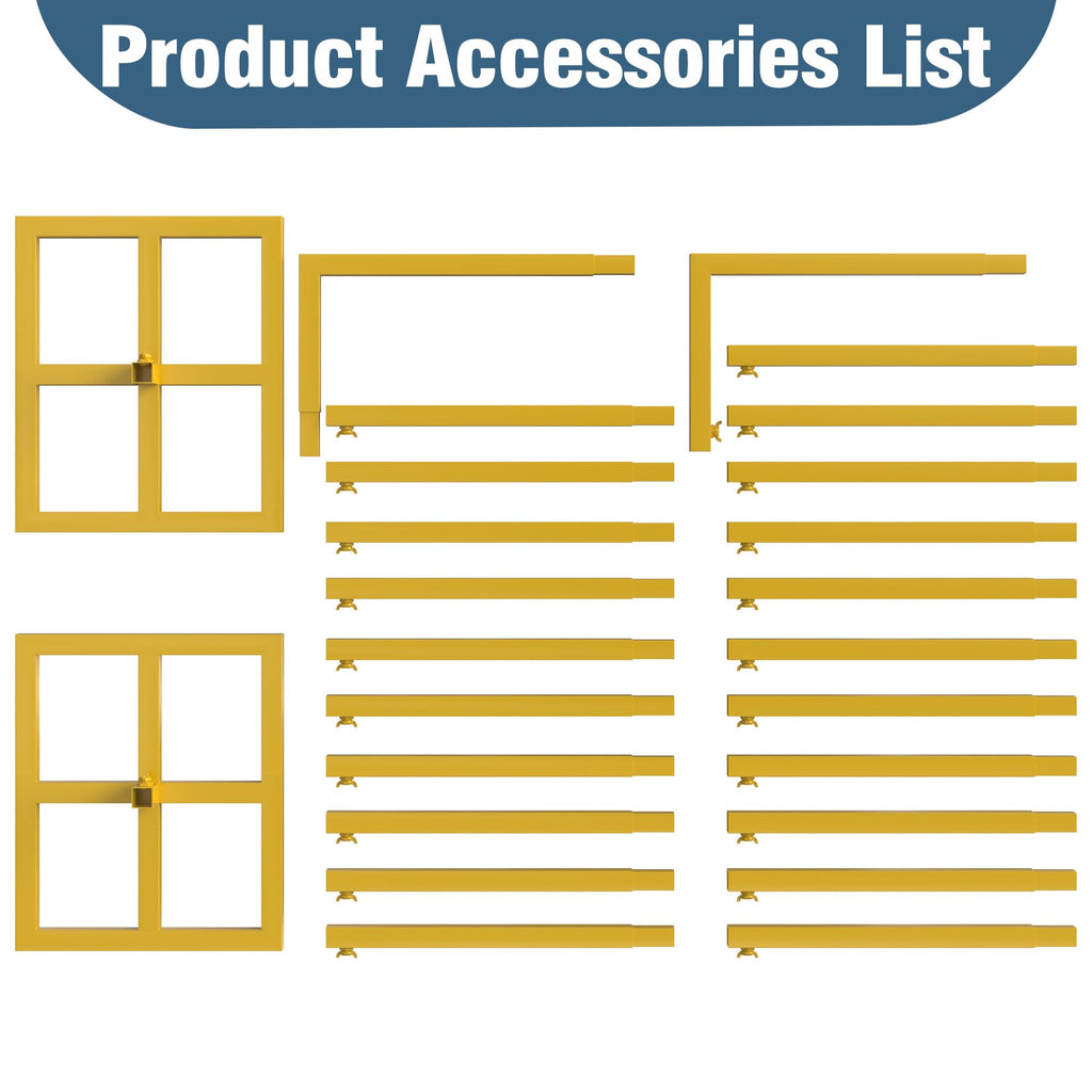 10x10FT Backdrop Stand Heavy Duty Pipe and Drape Kit Adjustable
