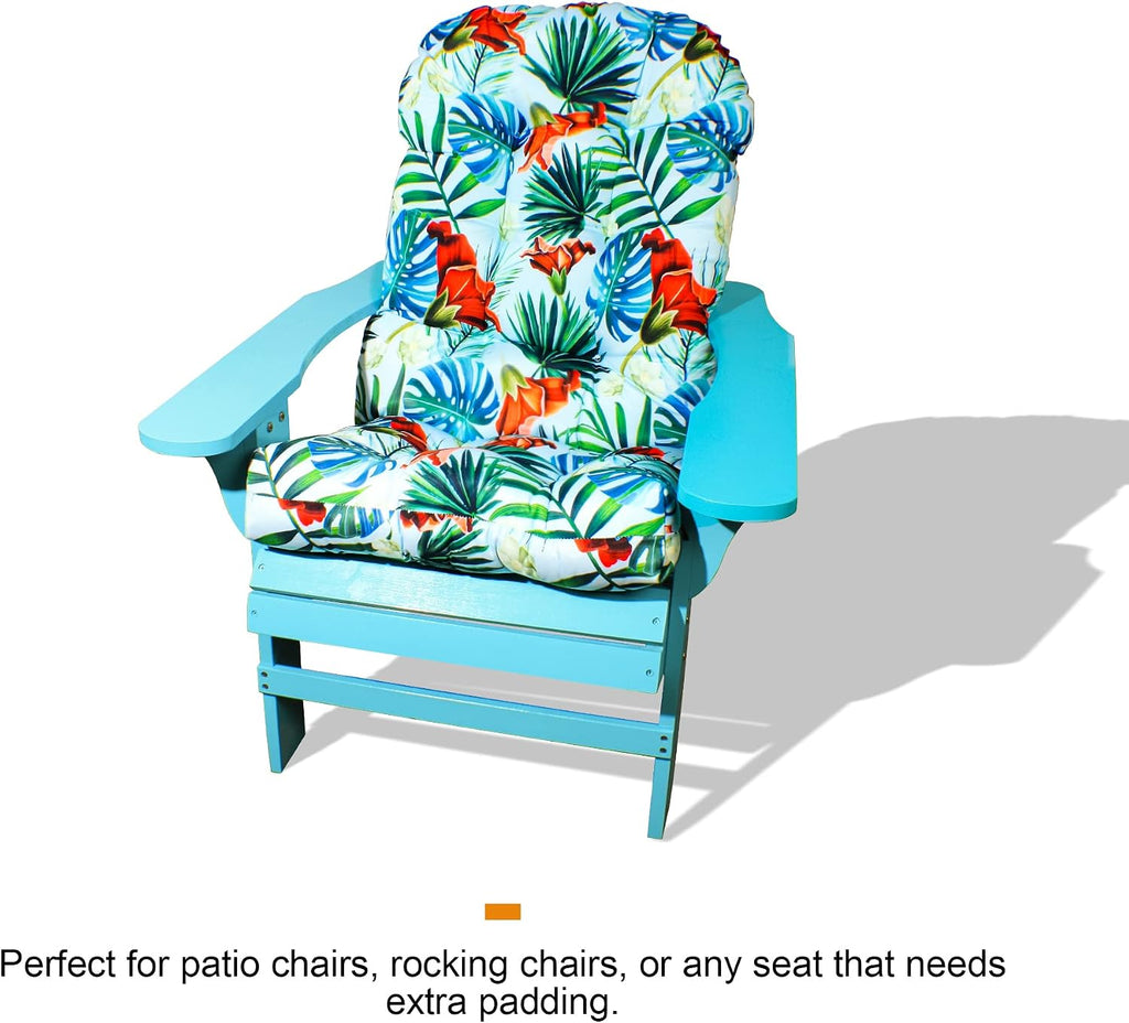 Outdoor Adirondack Chair Cushion 44x21x4 inch, 1 Pack