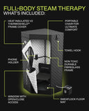 SmartSteam Kit Pro | Personal Steam Sauna for Home Use | Portable Sauna Tent with Chair