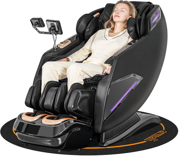 4D Massage Chairs Full Body,Zero Gravity SL-Track Shiatsu Massage Chair Recliner,Core Heating,20 Massage