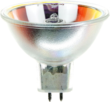 MR16 EFM Clear Reflector Light Bulb, 50 Watts, 8V, 2-Pin GX6.35 Base, 99 CRI, 6.25A, 3300K Warm White, Ideal