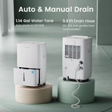 80 Pints Energy Star Dehumidifier for Spaces up to 5,000 Sq. Ft at Home