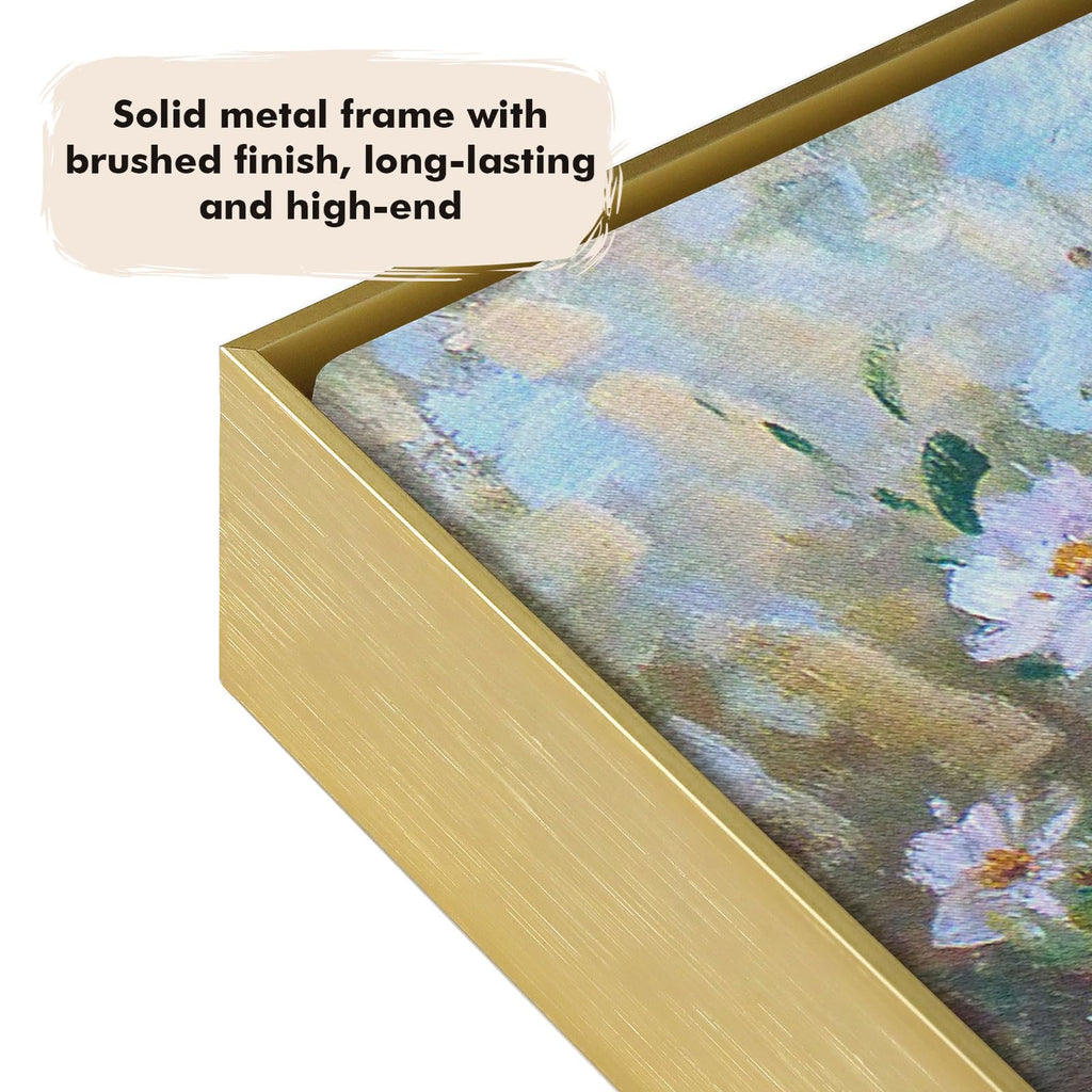 11x14 Canvas Frame for Abstract Landscape Paintings, 1.5" Deep, Gold
