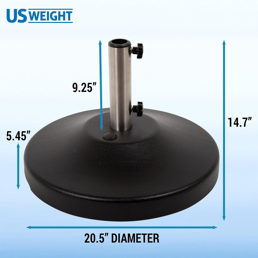 80lb Free Standing Umbrella Base