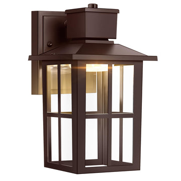 Outdoor Wall Light Fixture, LED Exterior Wall Lantern Waterproof, 10W High Brightness, 3000K/4000K/6500K