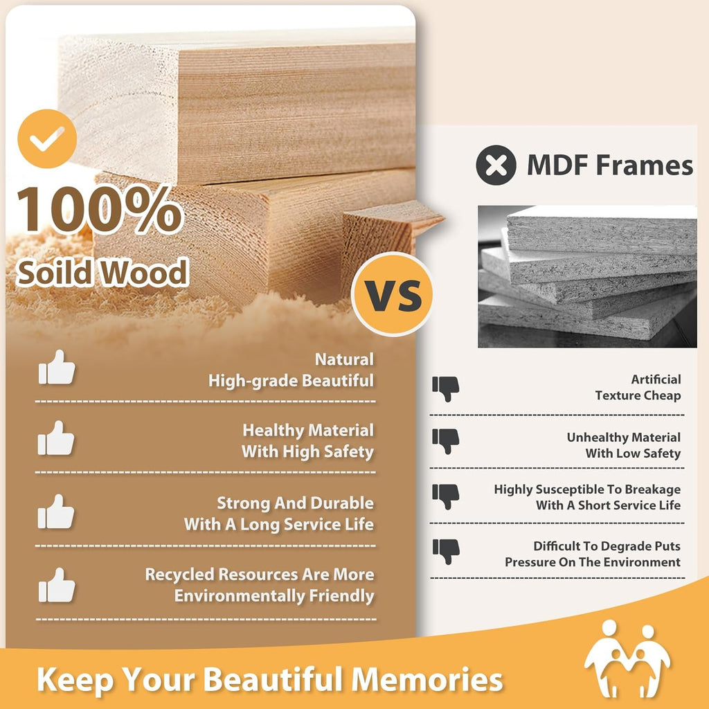Picture Frame Set 12 Pack, Picture Frames Collage Wall Decor with Two 11x14, Two 8x10, Four 5x7, Four 4x6 for Wall