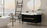 36" Modern Bathroom Vanity with Ceramic Sink