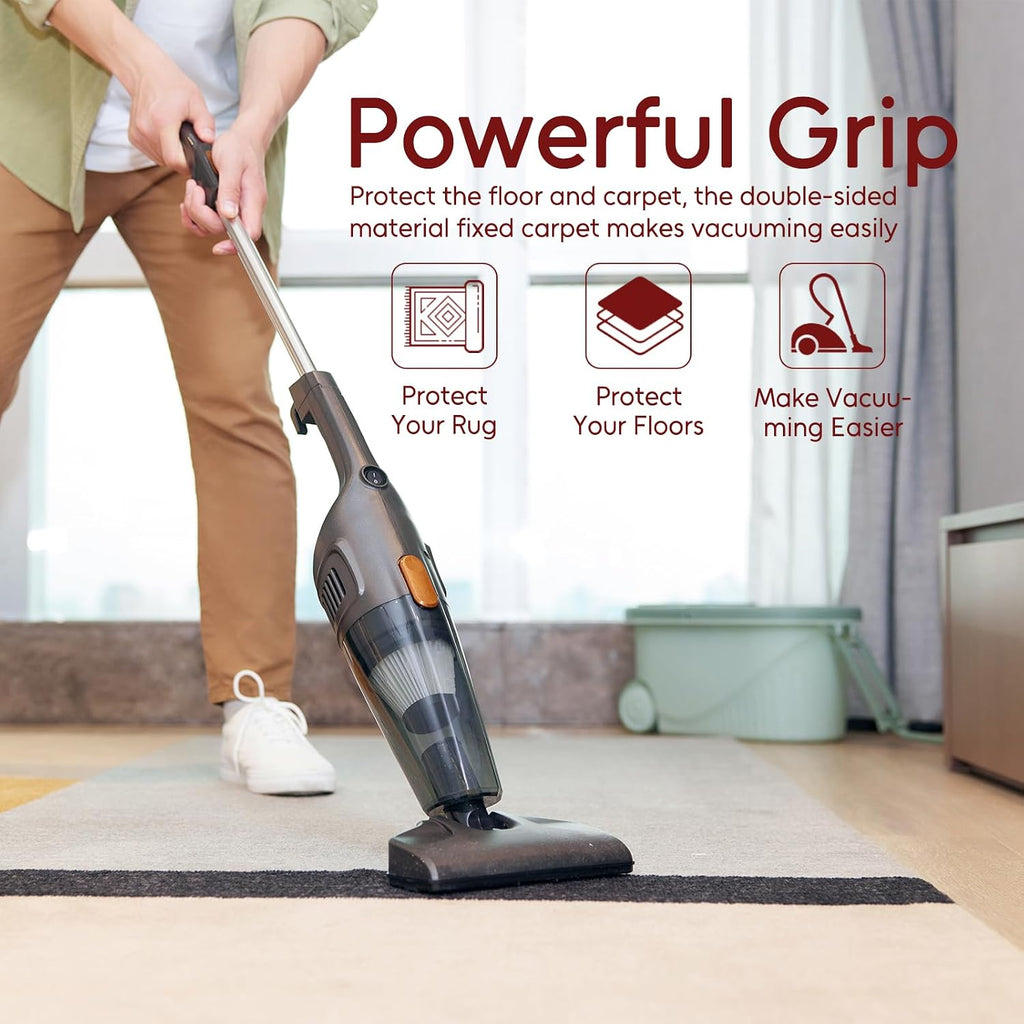 Felt and Rubber Backing Rug Pad, 3"x10" Non-Slip Rug Pads, 1/8" Thick, Under Area Carpet Protective Pads, Cushioned