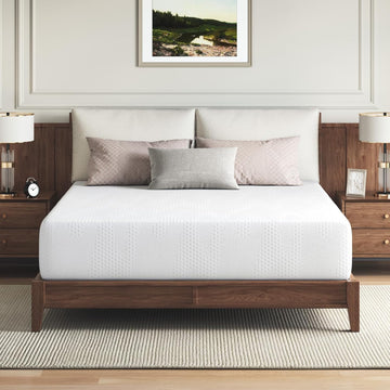 Queen Size Mattress, 14 Inch Gel Memory Foam Mattress for Cooling | Cooling Night Sleep & Pressure Relief & Motion