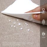 Rectangle Tablecloth Washable Wrinkle Resistant and Water Proof Table Cloth Decorative Linen Fabric 