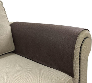 Couch Arm Covers, Anti-Slip Sofa Armrest Cover for Recliner, 2pc Washable Sofa Arm Covers, Dogs Cats Pet Scratch