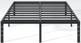 Metal Bed Frame,Full Bed Frame with Storage Space,Heavy Duty Sturdy Mattress Foundation,Easy Assembly,No Box Spring