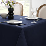 Jacquard Rectangle Tablecloth, Swirl Design Waterproof Stain Resistant Table Cover Wrinkle Free Heav