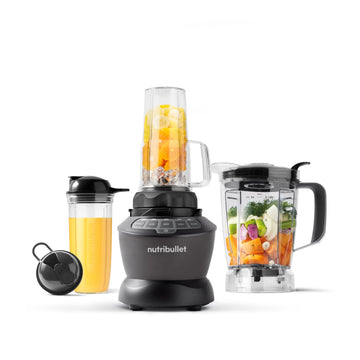 Full-Size Blender Combo, 1200W, Dark Gray