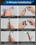 Filtered Shower Head for Hard Water, High Pressure 3 Modes Shower Heads with Handheld Spray
