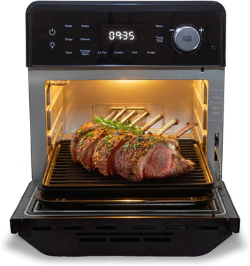 2026 Air Fryer Oven & Grill Comb, Plug-in Powered Grill Plate for True Char Flavor & Marks, 2-Layer 