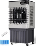 Swamp Cooler, 36 Inch Evaporative Air Cooler with 8 Gal Water Tank, 2500 CFM, 120° Oscillation, 3 Modes & 3 Speeds