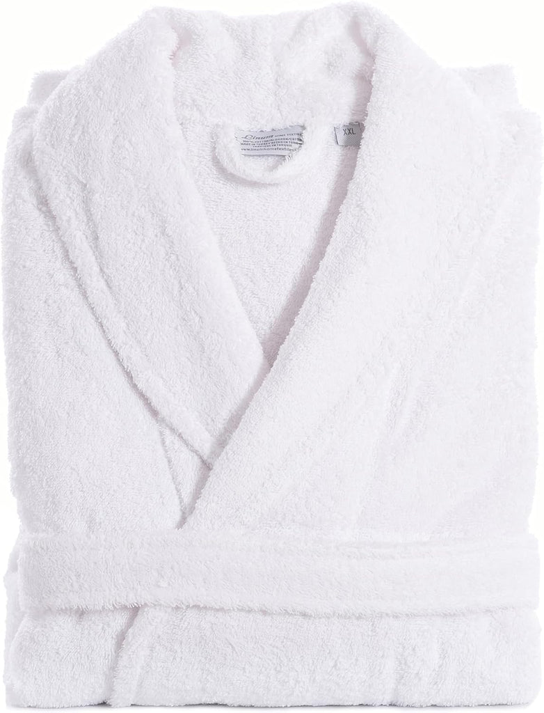 Aristocrat Custom Embroidered 100% Turkish Cotton Bathrobe -Personalized Robe, Soft Terry Cloth Unisex Bathrobe