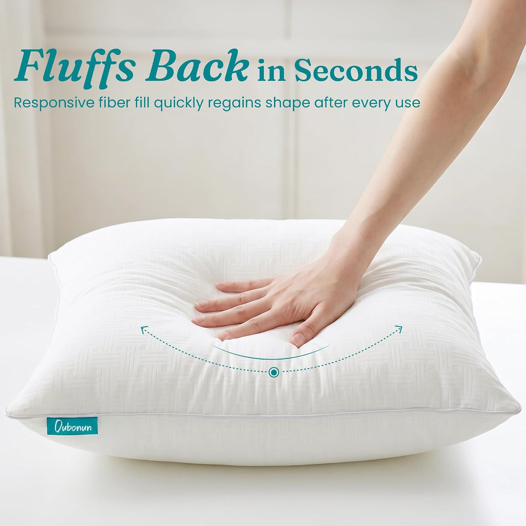 12x20 Inch Lumbar Pillow Inserts, Decorative Pillows - Set of 2