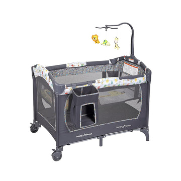 Nursery Center Playard with Bassinet & Diaper Stacker, Tanzania