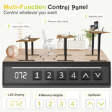 Electric Standing Desk, 45 x 24 Inches Sit Stand up Desk