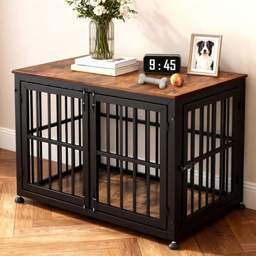 Heavy Duty Dog Crate Furniture for Large and Medium Dogs
