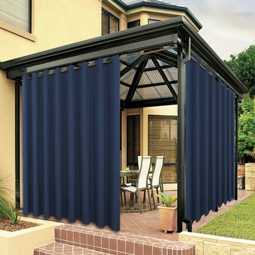 Waterproof Outdoor Curtains Porch Pergola Cabana