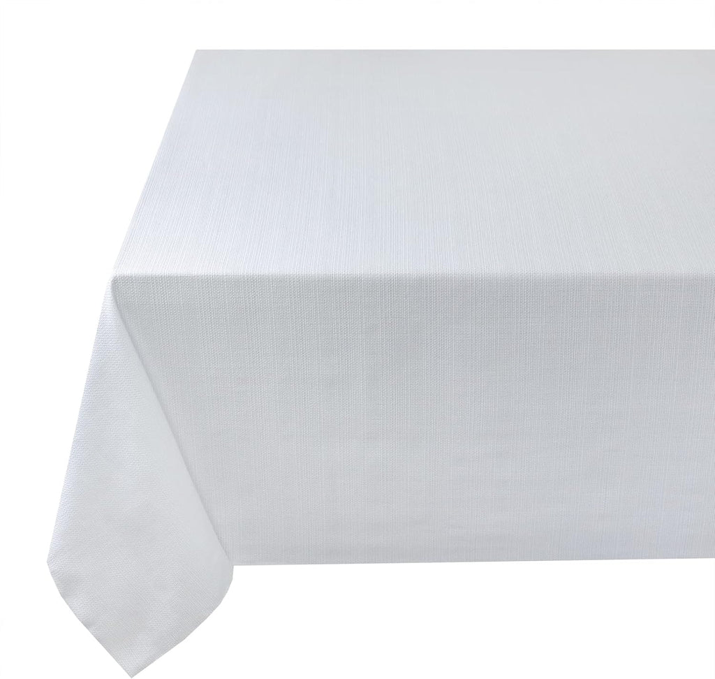 Cameron Textured Fabric Table Cloth, for Everyday Home Dining, Parties, Weddings & Holiday Tableclot