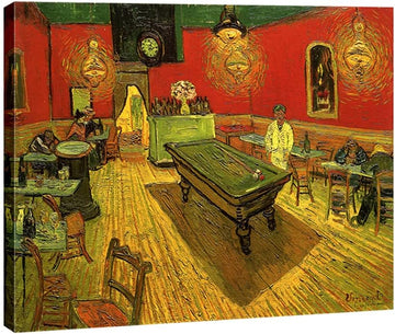Large Classic Canvas Prints Wall Art The Night Cafe in the Place Lamartine in Arles by Van Gogh Famous Abstract Oil