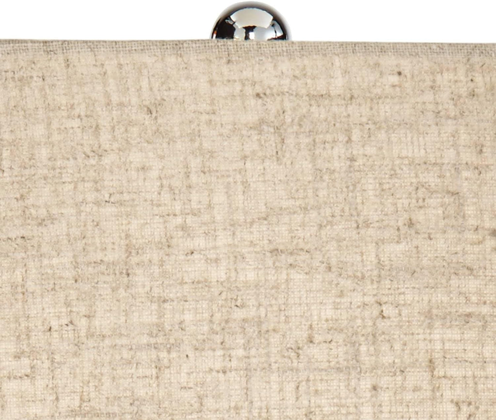 Euro Design Kenya Modern Tropical Table Lamp with USB Dimmer 29 1/2" Tall Blue Green Glaze Ceramic Beige Linen Drum