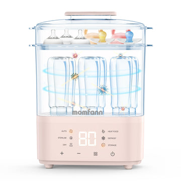 Bottle Sterilizer and Dryer for Baby Bottles, Pacifiers, Pump Parts