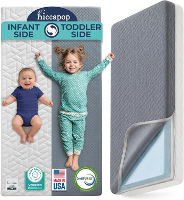 Dual Sided Baby Crib Mattress & Toddler Bed Mattress, Made in USA