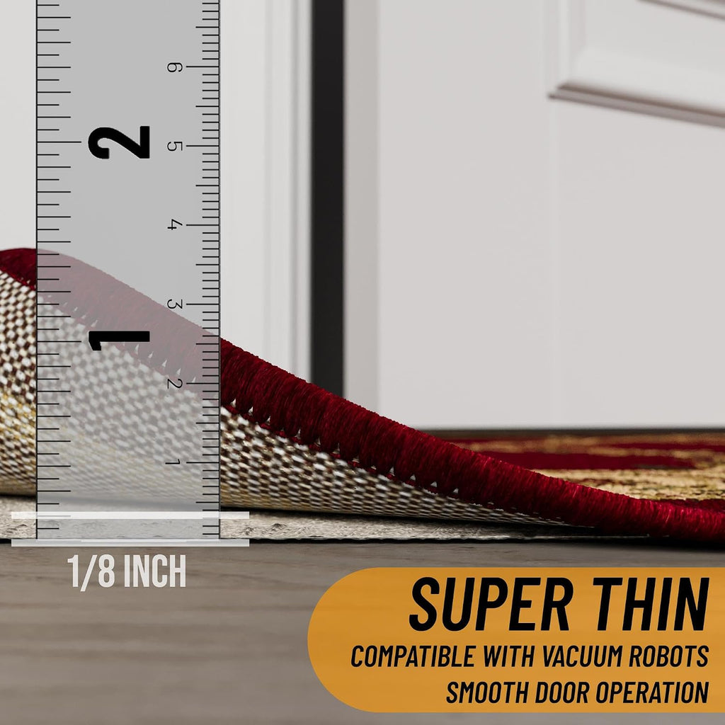 Non Slip Rug Pad Grip 3x16 1/8 Thick, Protection for Any Flooring Surface, Keep Your Runner Rug and Area Rugs