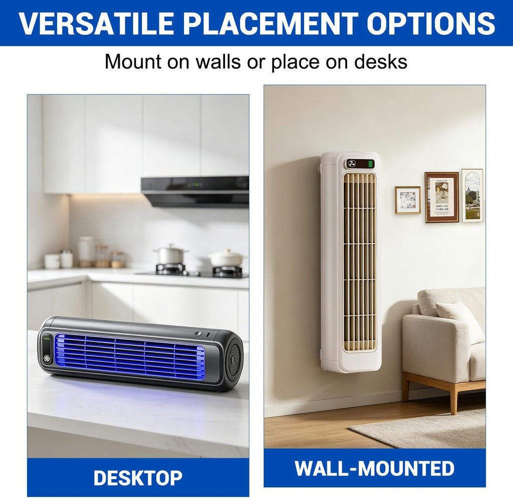2026 Upgrade Cooling Ace Portable Air conditioner, Adjustable Cooling Fan with 3 Speeds & LED Touch Screen