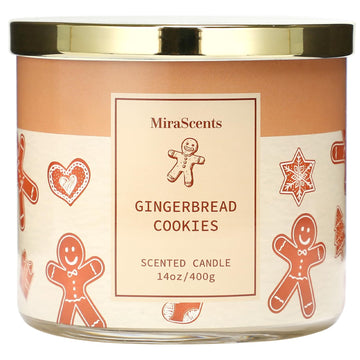 Gingerbread Candle, Christmas Candles, Christmas Gingerbread Cookie Scented