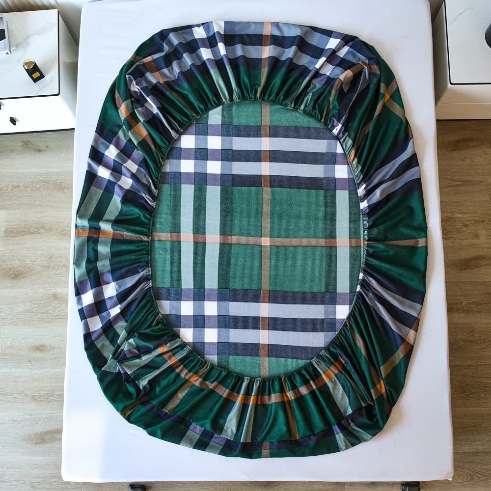Buffalo Check Grid Fitted Sheet Twin (Flat Sheet Not Included)