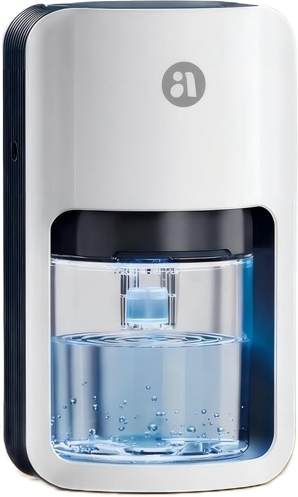 Small Dehumidifier for Bedroom, 42oz Dehumidifier with Auto Shut Off, Quiet Portable Dehumidifier for Bathroom, Closet